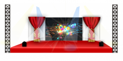 Stage Clip art - Cool stage effects 2362*1180 transprent Png Free ...
