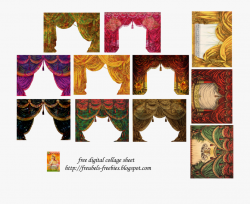 Theatre Clipart Victorian - Png Theatre Stage Curtains Psd ...
