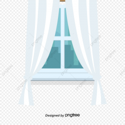 Curtain Window Frame Windowsill, Fabric Art, Curtain ...