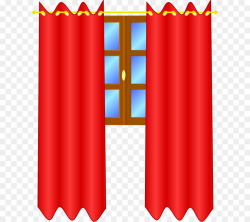Window treatment Curtain Clip art - Stage Curtains Clipart png ...