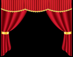 Window Curtain. Fresh Window with Curtains Clipart: Window with ...