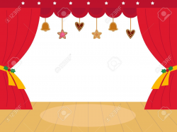 christmas theatre stage clipart - Google Search | Christmas ...