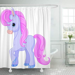 Amazon.com: AA0AA Shower Curtains Cartoon of Very Cute ...