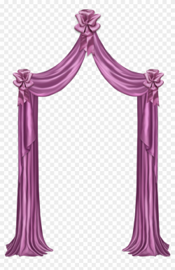 Curtain - Curtains Clipart Pink, HD Png Download - 1140x1688 ...