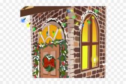 Windows Clipart Gingerbread House Window - Noel Maisons Png ...
