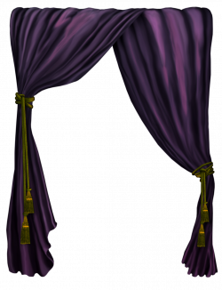 Purple Curtain Decor PNG Clipart Picture | Gallery Yopriceville ...