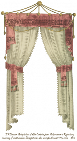 Pink Curtains Png