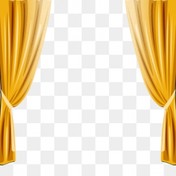 Yellow Curtain Png, Vector, PSD, and Clipart With ...