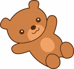 Cute Brown Teddy Bear Clipart - Free Clip Art