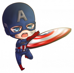 Trade: Chibi Captain America by PrinceOfRedroses.deviantart.com on ...