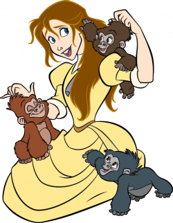 Jane and baby gorillas | Tarzan- Jane | Pinterest | Baby gorillas ...