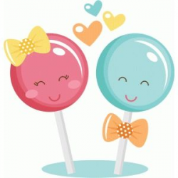 45507: miss kate lollipop couple | Art | Clip art, Painting ...