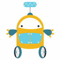cute robot clipart - HubPicture