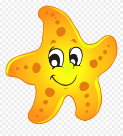 Starfish Cute Of A Sea Star Clipart - Star Fish Clip Art ...
