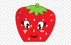 Milkshake Clipart Cartoon Strawberry - Cute Strawberry ...