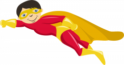 Kids with Superheroes Costumes Clip Art. - Oh My Fiesta! for Geeks