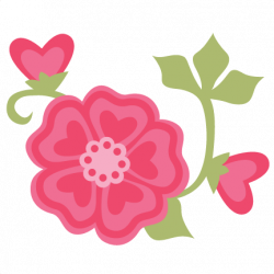 Valentine Flowers SVG cut files for scrapbooking cardmaking ...