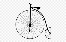 Cycling Clipart Old Bicycle - Antique Bicycle Clip Art - Png ...