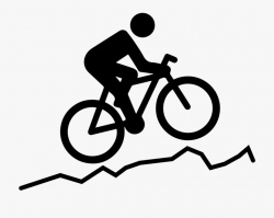 Bicycle Clipart Cycling Class - Hybrid Bicycle , Transparent ...