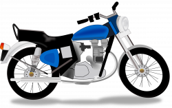 Clipart - royal motorcycle