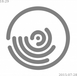 Clipart - Concentric Loop Clock (1 minute cycle)