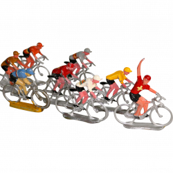 Tour de France 1940-1960 Metal Racing Cyclists Toys Diorama ...