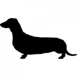 Printable Dachshund Dog Silhouette Image by VintageRetroAntique ...