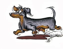 Dark brown dachshund clipart cliparts and others art ...