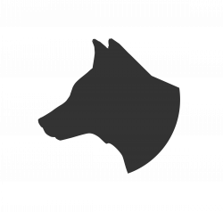 Dog Profile Silhouette at GetDrawings.com | Free for personal use ...