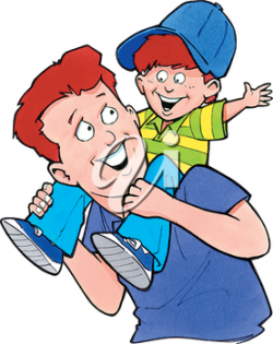 Father and son | Fathers Day Clipart in 2019 | Free clipart ...