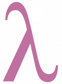 The Greek letter lambda: 