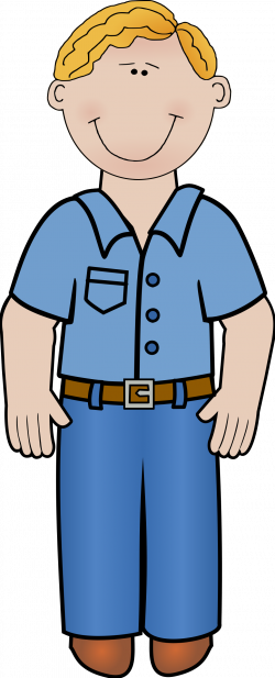 Clipart - daddy standing 01