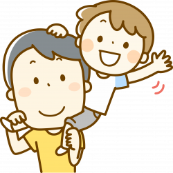 Clipart - Fun with Dad