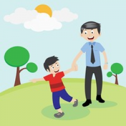 Free Father Walking Cliparts, Download Free Clip Art, Free ...