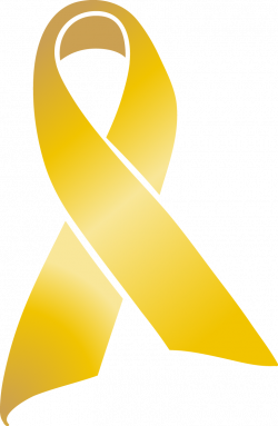 Gold Cancer Ribbon Clip Art - Clip Art. Net
