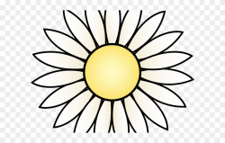 Daffodil Clipart Daisy Garden - Sunflower Black And White ...
