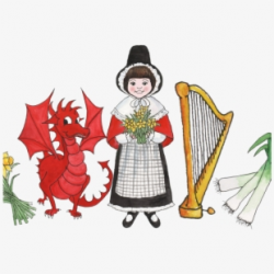 Daffodil Clipart Wales - Happy Saint Davids Day #1010714 ...
