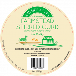 STIRRED CURD - Kosher Goat Milk