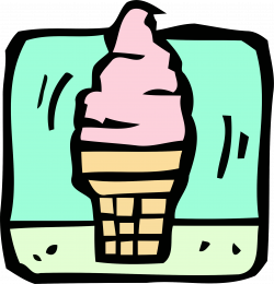 Clipart - Food and drink icon - ice cream