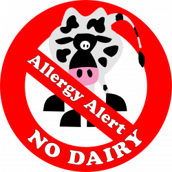 No Dairy Allergy Alert Poster http://www.kidscanhavefun.com/food ...