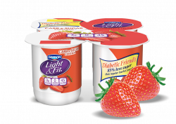 Strawberry & Cream Carb & Sugar Control | Light & Fit®