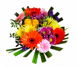 Brightly Coloured Bouquet transparent PNG - StickPNG