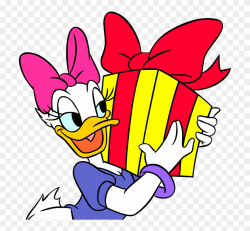 Daisy Clipart Christmas - Daisy Duck Merry Christmas - Png ...