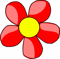 Red Flower Clip#3834544 - Shop of Clipart Library