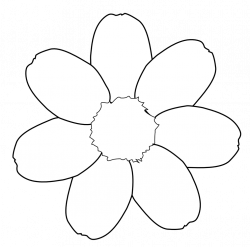 Black and White Flower Clip Art | Many Flowers