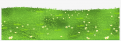 Grass Ground With Daisies Png Clipart - Ground Clipart ...