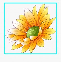 Sun Flower Sunflower Frame Png Unbelievable Art Colorful ...
