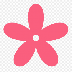 Vintage Flower Clipart Tiny Flower - Light Pink Flower ...