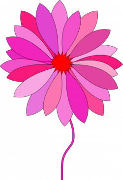 Cartoon Flower - vector Clip Art - Clip Art Library