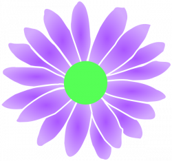 Daisies clipart purple ~ Frames ~ Illustrations ~ HD images ~ Photo ...
